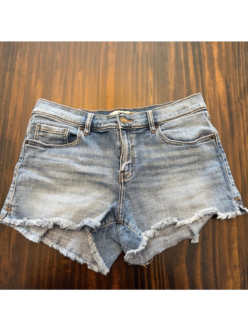 Pistola Mid Rise Cutoff Denim Shorts Size 29